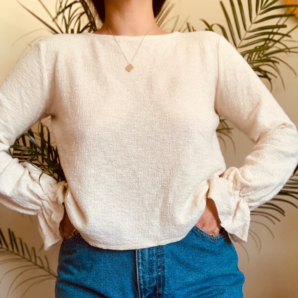 Madewell Texture and Thread Top